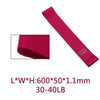 5pcs Training Fitness Gum Exercise Gym Strength Resistance Bands Pilates Sport Rubber Fitness Bands Crossfit Workout Equipment