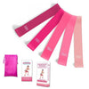 5pcs Training Fitness Gum Exercise Gym Strength Resistance Bands Pilates Sport Rubber Fitness Bands Crossfit Workout Equipment
