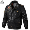Autumn winter Motorcycle Leather Jacket men 5XL 6XL Men's PU Leather bomber Jackets Jaqueta De Couro Masculina Mens Leather Coat