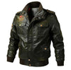Autumn winter Motorcycle Leather Jacket men 5XL 6XL Men's PU Leather bomber Jackets Jaqueta De Couro Masculina Mens Leather Coat