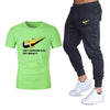 Men's Sets Simpson tracksuit men T Shirts+pants Two Pieces Sets Casual Tracksuit Male/Women Casual Tshirt Gyms Sweatpants men