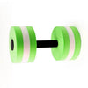 1pc EVA Water Foam Floating Dumbbell Swimming Pool Water Weight Aerobics Automatic Float Aquatic Barbell Toy