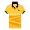 Men's oversized casual short-sleeved Polo shirt student uniforms men's polo shirt
