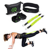 Booty Band Set - Workout Resistance Bands - Booty Butt System for a Bikini Butt Abs Glutes Muscle Workout with Adjustable Waist