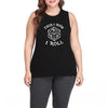 Womens 20 Sided Dice Magic The Gathering Plus Size Workout Casual Muscle Tank Vest