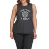 Womens 20 Sided Dice Magic The Gathering Plus Size Workout Casual Muscle Tank Vest