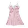 Lingerie Women Silk Lace Robe Dress Babydoll Sleepwear Nightdress Nightwear Set Set Sexy Sleepwear Lace Pigiama Donna
