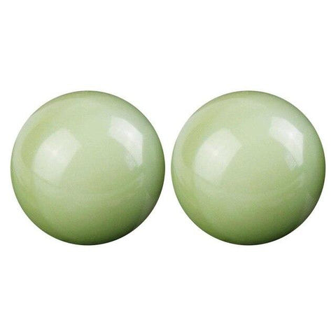 2PCS Fitness Ball Handball Natural Jade Massage Health Care Yoga Balance Ball Bolas Fitball Yoga Pelota Equilibrio Pelota gym