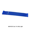 5 Level Yoga Resistance Rubber Bands Pilates Sport Training Workout Elastic Bands Indoor Outdoor Fitness Equipment 0.35mm-1.1mm