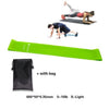 5 Level Yoga Resistance Rubber Bands Pilates Sport Training Workout Elastic Bands Indoor Outdoor Fitness Equipment 0.35mm-1.1mm