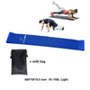5 Level Yoga Resistance Rubber Bands Pilates Sport Training Workout Elastic Bands Indoor Outdoor Fitness Equipment 0.35mm-1.1mm