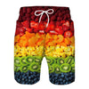Spartan Pineapple Lemon Watermelon Fruit Board Short Sportswear Loose Breathable Swimming Beach Summer Vacation Pants Shorts Men