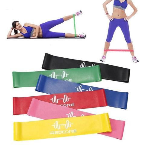 Gym Fitness Equipment Strength Training Latex Elastic Bands Resistance Bands Crossfit Yoga Rubber Loops Sports