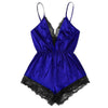 Fashion Women Summer Pizama Damska Bawelna Sexy Lingerie Girl V neck Pijamas Para As Mulheres Lace Splice Bodysuit Sleepwear