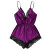 Fashion Women Summer Pizama Damska Bawelna Sexy Lingerie Girl V neck Pijamas Para As Mulheres Lace Splice Bodysuit Sleepwear