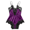 Fashion Women Summer Pizama Damska Bawelna Sexy Lingerie Girl V neck Pijamas Para As Mulheres Lace Splice Bodysuit Sleepwear