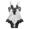Fashion Women Summer Pizama Damska Bawelna Sexy Lingerie Girl V neck Pijamas Para As Mulheres Lace Splice Bodysuit Sleepwear