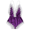 Fashion Women Summer Pizama Damska Bawelna Sexy Lingerie Girl V neck Pijamas Para As Mulheres Lace Splice Bodysuit Sleepwear
