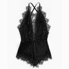 Fashion Women Summer Pizama Damska Bawelna Sexy Lingerie Girl V neck Pijamas Para As Mulheres Lace Splice Bodysuit Sleepwear