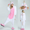 New Winter Women Men Unisex Adult Cute Cartoon Onesie Animal Pajamas Stitch unicornio Unicorn Kigurumi Flannel Nightie Sleepwear